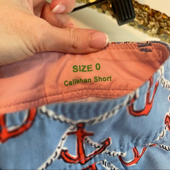 Lilly Pulitzer Anchor’s Away Anchor Print Callahan Short - Picture 2 of 2